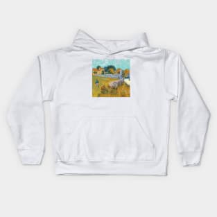 Vincent Van Gogh Farmhouse in Provence Kids Hoodie